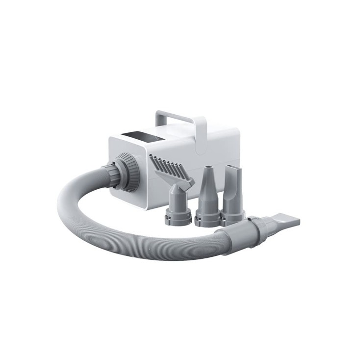 Tiertrockner, Hundetrockner, große Hunde, gewerbliche Nutzung, Touchpanel-Bedienung, 4 Düsenarten, Luftmengen-/Temperatureins