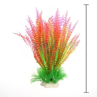 CU39 Aquarium Landschaftsbau Simulation Wasserpflanzen bordeaux