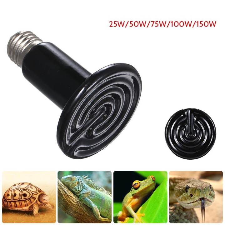 AC220-230V Keramik Wärme Emitter Licht Haustier Reptil Broder Lampe Birne E26/E27 Basis Halter Buchse type 2 150w