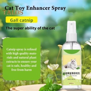 60 ml Katzenminzenspray, natürlicher Katzenminzennebelspray zur Stresslinderung für Kätzchen, attraktive Katzenminzen-Sprühfl