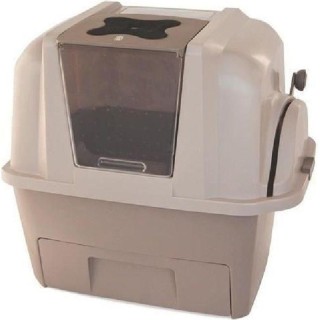 CATIT Toilettenhaus - Katzentoilette - Smartsift - Auffangsystem - L. 66 xl. 48 x H. 64cm