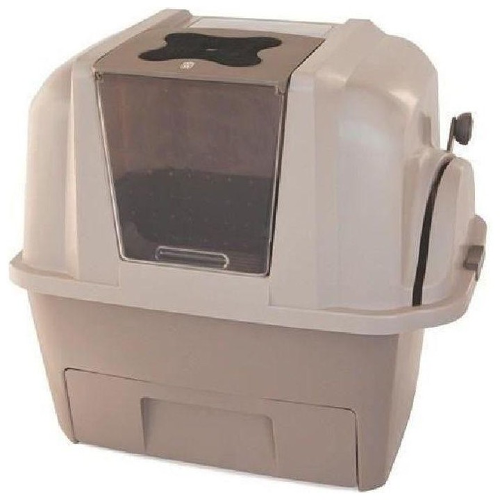 CATIT Toilettenhaus - Katzentoilette - Smartsift - Auffangsystem - L. 66 xl. 48 x H. 64cm