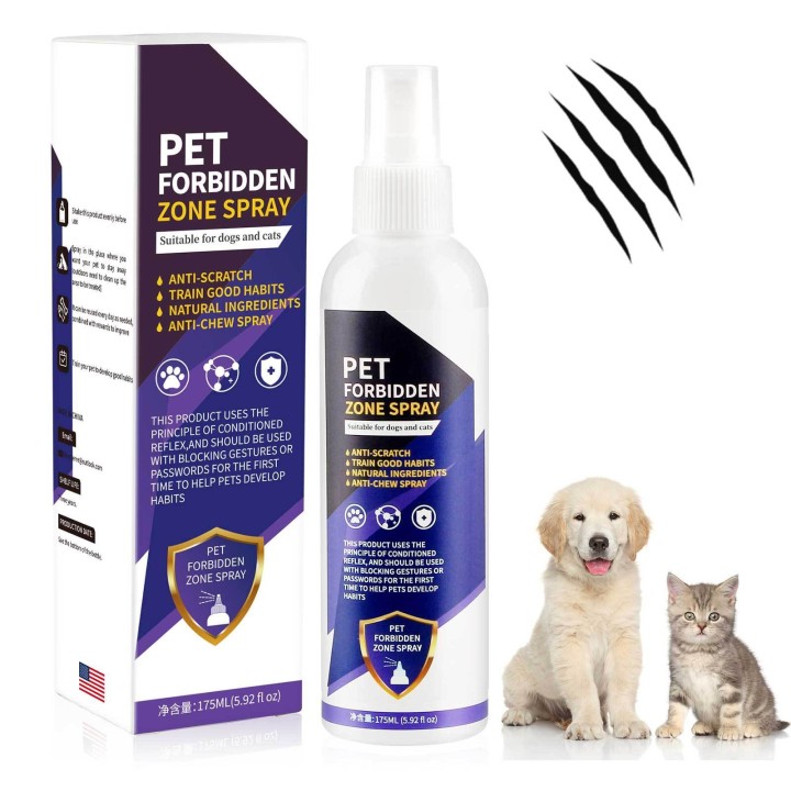 PetSafe No-Chew-Trainingsspray für Hunde und Katzen. Abschreckende Anti-Kau-Lösung für die Sicherheit im Haus und die Diszipl