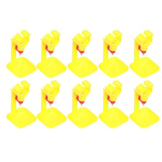 10 Stücke Huhn Nippel Trinker mit Tasse 20ml Integrierte Automatische Trinken Schüssel Geflügel Zubehör