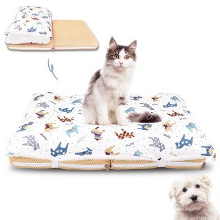 MengMeng Vier Kalt- und Warm-3D-Luft-Faltmatten, hochpflegeleicht, verhindert Körperdruck, schnell und vollständig abnehmbar,