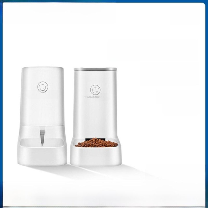 Automatisches Futternapf- und Futterset mit 3,8-l-Wasserspender für Katzen und Hunde automatic feeder
