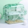 Hamsterkäfig für Kleintiere, Acrylrohr-Design, Heimtierbedarf, transparentes Design, Hamsterhaus, große Reichweite, Montagear