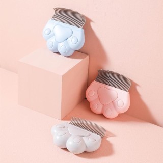 Katzenhaarentfernungskamm für kurzes & langes Haar: Muschelkämmbürste 1 piece rosa