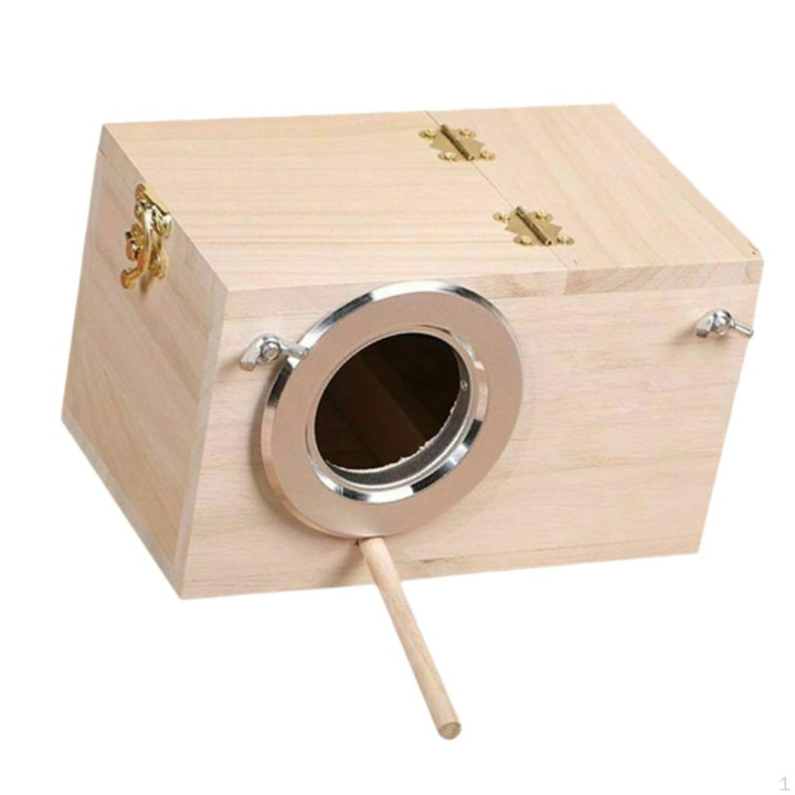 Vogelhäuschen, Nistkasten für kleine Vögel, leicht zu reinigen, Dekoration für Papageien, Paarung, Sittiche