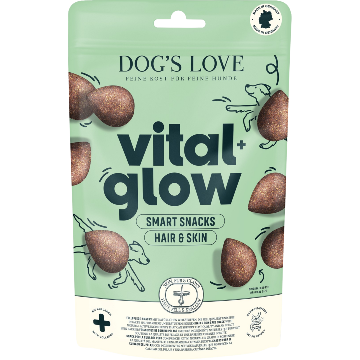 Dog's Love Smart Snacks Vital + Glow - 150 g