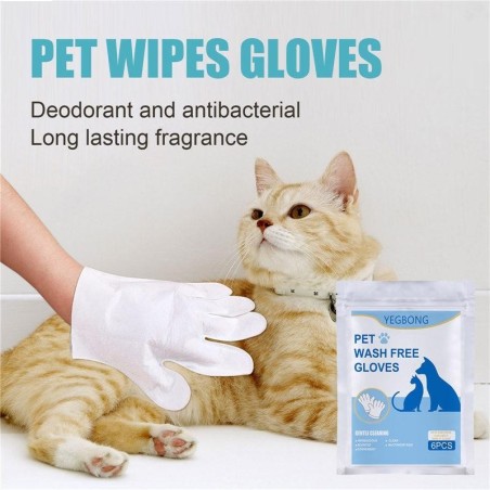 12 neue Non-Woven-Handschuhe ohne Bade- und Katzenfreiheit weiß