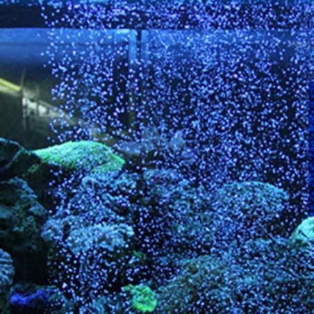 Flexible Luftpumpe Steinvorhang Blasenwandrohr Schlauchleitung Rohrdiffusor AeratAquarium Zubehör 4inches