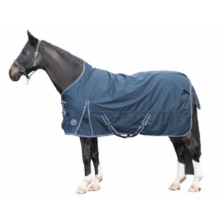 HKM Highneckdecke Starter 600D mit Polarfleece 0g - dunkelblau