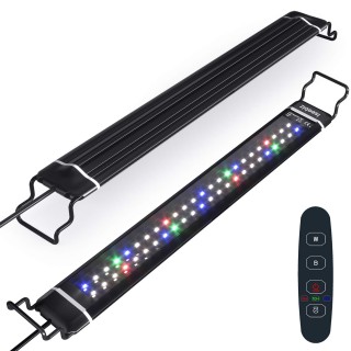Aquariumbeleuchtung, LED-Licht, Aquariumlicht, Aquariumlicht, tropisches Fischlicht, Timer, 3 Beleuchtungsmodi, 10-stufige He