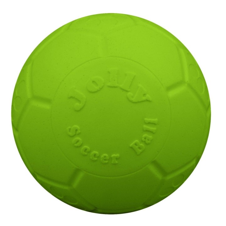 Jolly Pets Hundespielzeug, Fußball, Hundespielzeug für Haustiere, 12,7 cm (Lustige Haustiere) (6 (15,2 cm)) (Grüner Apfel)