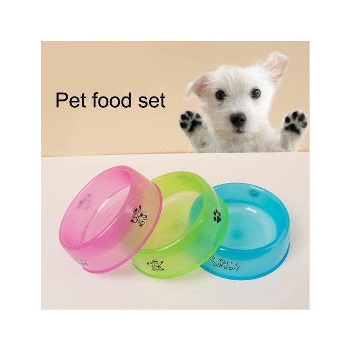 Sichere, stabile Hundewasserschüssel mit glattem Rand und hoher Kapazität, Lebensmittelqualität, Haustierzubehör S hellgrüne