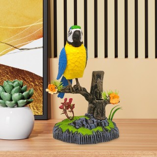 Simulation Elektrische Vogel Spielzeug Papagei Vögel Spielzeug Geschenke Stimme Gesteuert Vogelkäfig für Kinder