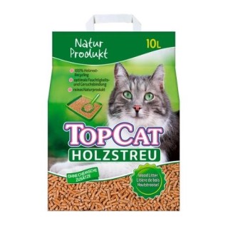 EcoPaws Premium 10L Katzenstreu aus natürlichem Holz – nachhaltige und geruchsfreie Lösung