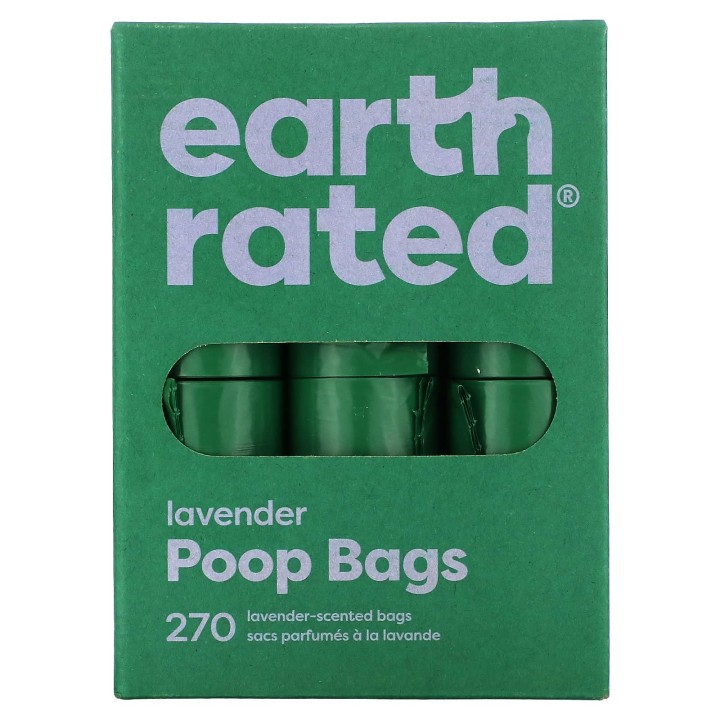 Earth Rated, Hundestreubeutel, Lavendel, 270 Packungen
