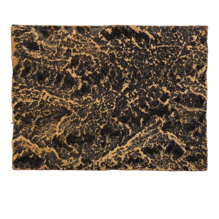 Rock Terrarium Hintergrund Hohe Simulation Klare Textur PU Reptil Tank Hintergrund Bord Lebensraum 17.5x13cm / 6.89x5.12in