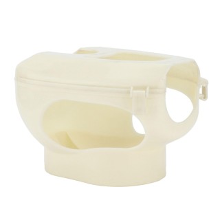 Tauben-Kunststoffrahmenhalter, Medikamenten-Futterspenderhalter für junge Renntaubenvögel, Weiß blau