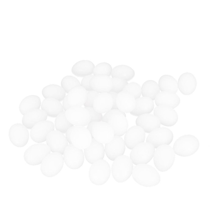 50PCS Kunststoff langlebig Spezialzweck Simulation lebensechte gefälschte Vogel Taube Nest Schlüpfen induziert