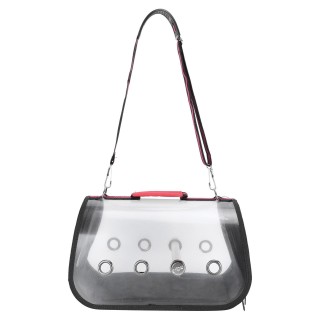 Vogelträger, tragbarer Papageien-Reisekäfig, atmungsaktiv, leicht, Vogeltasche mit Sitzstange