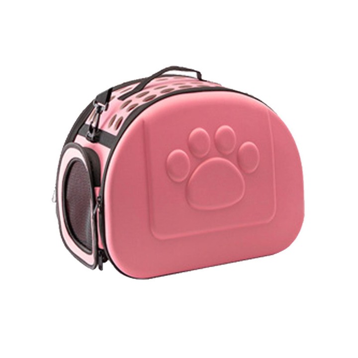 Katzenträger, zusammenklappbar, atmungsaktiv, große Kapazität, tragbare Tragetasche für Haustiere mit Schulterhand