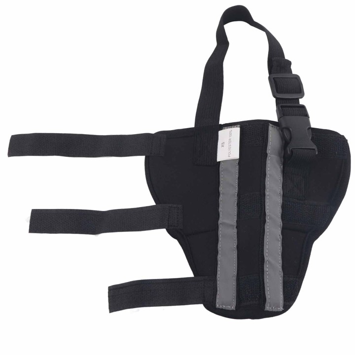 Hunde-Hinterbein-Orthese, stabile Unterstützung, Knieschützer, Welpen-Hinterbeinschutz für die Genesung nach Operationen, XS