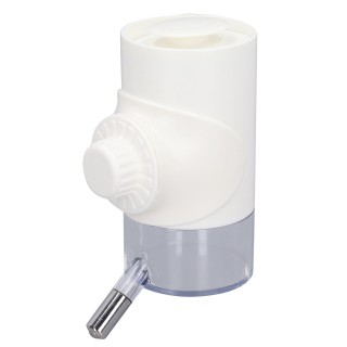 Hundekäfig-Wasserflasche zum Aufhängen, automatische Wasserfütterung, Hundehüttenkäfig, Wasserspender für Haustiere perlmutt