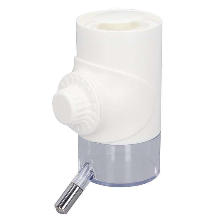 Hundekäfig-Wasserflasche zum Aufhängen, automatische Wasserfütterung, Hundehüttenkäfig, Wasserspender für Haustiere perlmutt