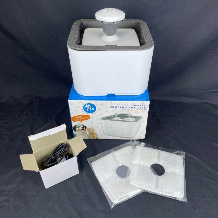 Trinkbrunnen für Haustiere, Katzen und Hunde, Kunststoff, intelligenter Trinkbrunnen für Haustiere mit großer Kapazität, 2000