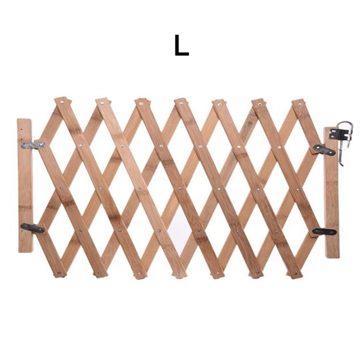Haustier-Isolationstür Holzzaun Haustierzaun Schiebetür Holztür für Hunde
