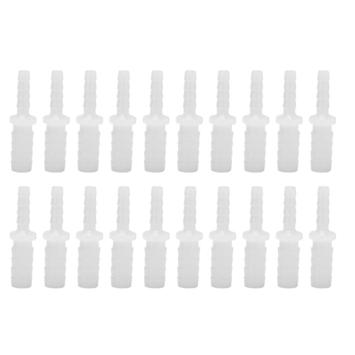 20PCS 2-Wege Gerade Aquarium Wasser Rohr Adapter Aquarium Armaturen Joint Connector