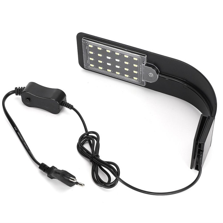 Aquarium Fisch Tanks Mini LED Clip Licht Wasser Pflanzen Beleuchtung Lampe Zubehör