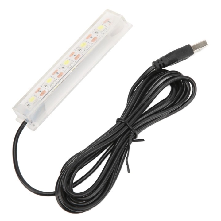 Aquarium LED Licht Kleine USB Betta Fisch Tank Weißes Licht für Indoor Aquarium Pflanzen