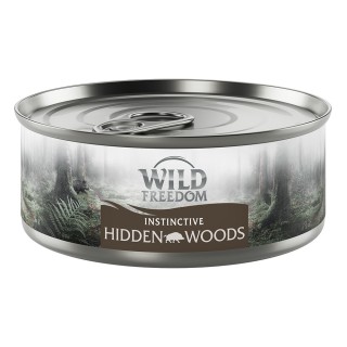 Wild Freedom Instinctive 6 x 70 g - Ergänzungsfuttermittel - Hidden Woods - Wildschwein