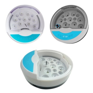 Inkubator für 9 Eier mit Temperaturanzeige, Eierleuchter und Touchscreen, Chick Cozy Incubator EU Plug