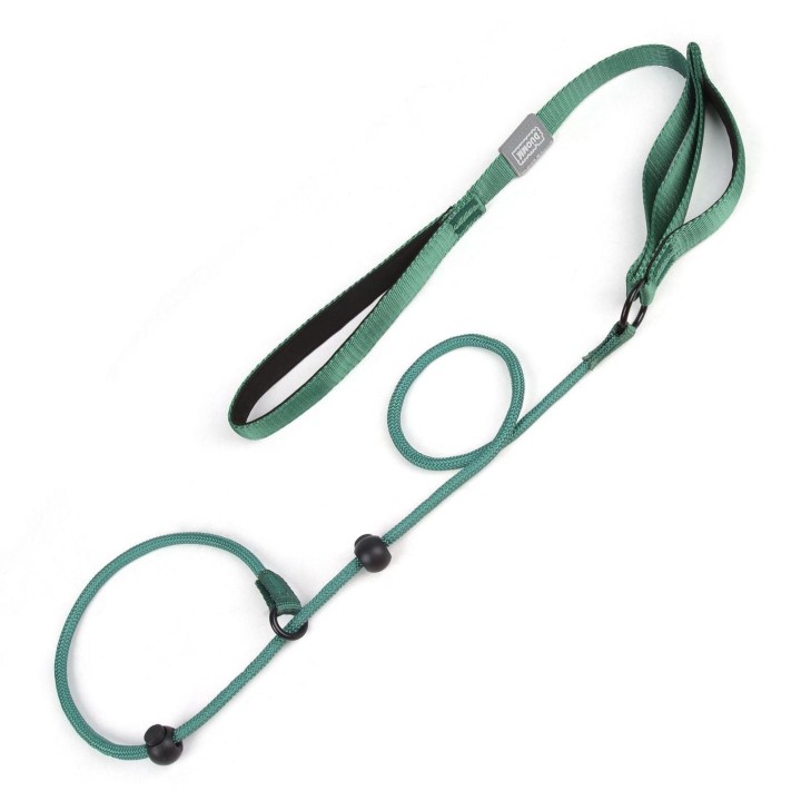 Hundeleine, rutschfeste Hundeleine, verstellbare Rutschleine, einteilige, verstellbare Hundetrainingsleine, kein Ziehen orang