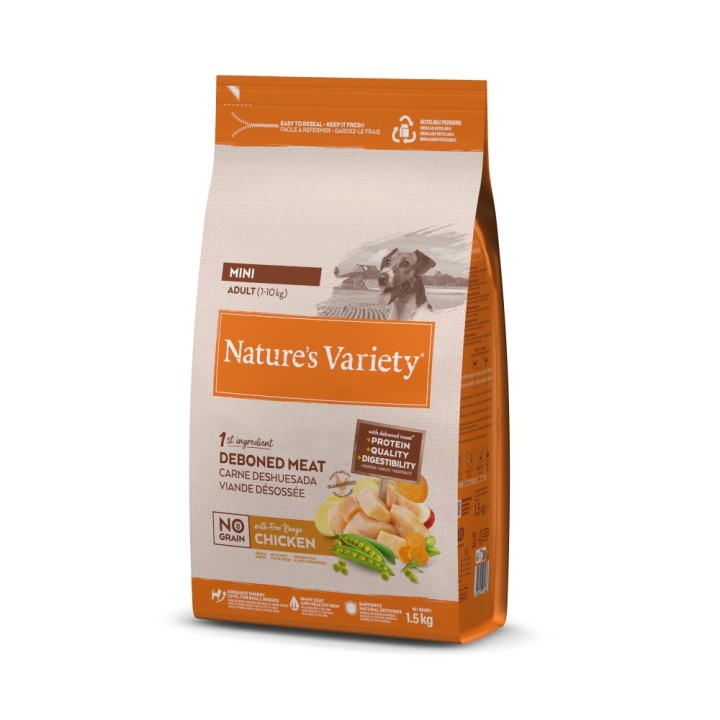 Nature's Variety No Grain Adult Mini Freilandhuhn - 1,5 kg