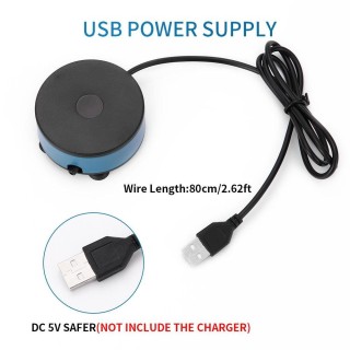 Mini-USB-Sauerstoffpumpe für kleine Aquarien, DC 5 V, tragbare Aquarium-Luftpumpe mit einzelnem Luftloch 220V