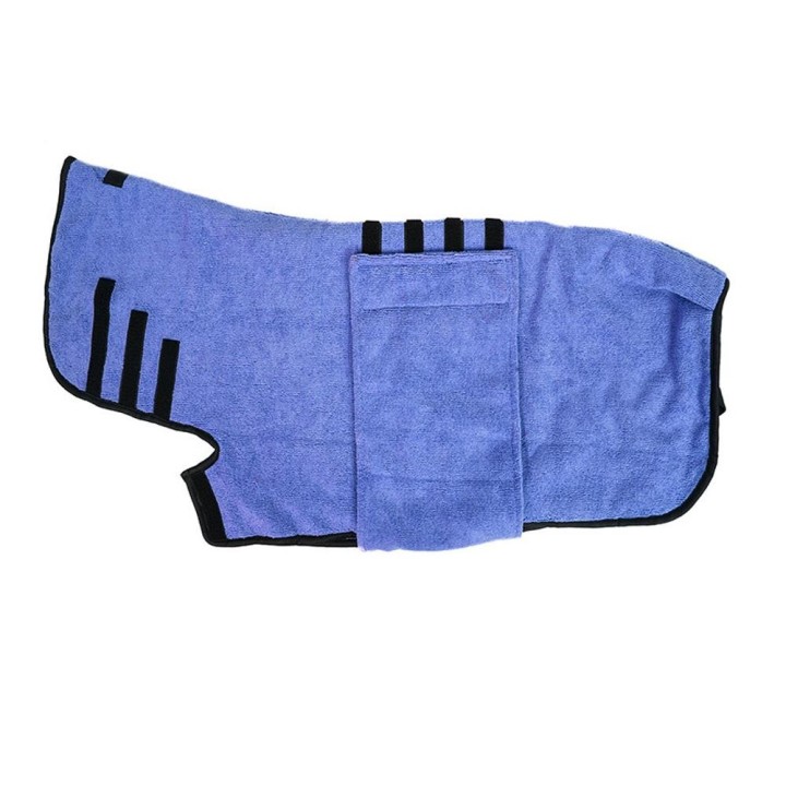 Hunde-Bademantel, Hunde-Trocknungsmantel, trocknet schnell, Hundetasche, weicher Hunde-Bademantel, Handtuch, schnell trocknen