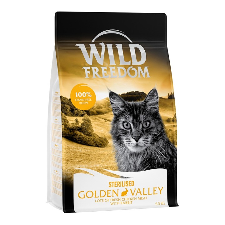 Wild Freedom Adult "Golden Valley" Sterilised Kaninchen - getreidefreie Rezeptur - 6,5 kg