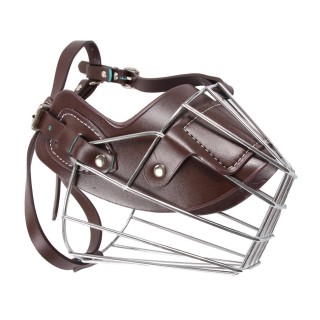 Maulkorb für Hunde, Hundemundschutz, Maulschutz für Hunde, verhindert Beißen und Bellen M schwarz