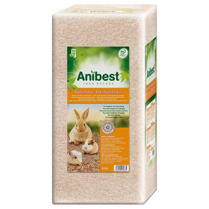 Anibest Kleintierstreu - 500 l (20 kg)