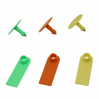 20 Sätze Tierohrmarken Kein Wort Ohrbeschilderung Tieridentifikation Fütterungsgerät Schafe Schweine Rinder Ohrmarken Landmas