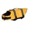 Rettungsweste für Haustiere, reflektierendes, atmungsaktives Mesh, tragbare Rettungsweste für Hunde, zum Bootfahren S gelb
