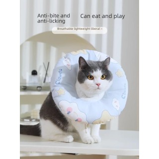 Weiches elisabethanisches Halsband für Haustiere für Katzen und Hunde – Anti-Leck-Halsring für die Zeit nach Operationen und