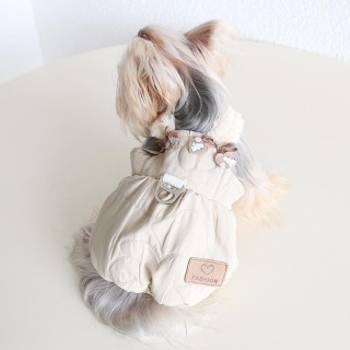 Herbst und Winter Neue Liebe Kaninchen Kürbis Traktion Rock Hund Katze Kleidung Haustier Kleidung Strap Blase Rock Welpen Kle