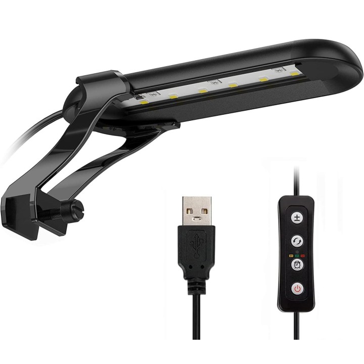 OsAtNb Aquarium LED-Wachstumslicht für tropische Fische und Wasserpflanzen, kompatibel mit 14 Beleuchtungsarten, 5 Helligkeit